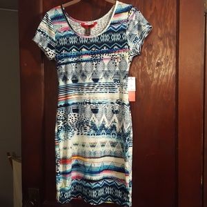 Printed t-shirt dress